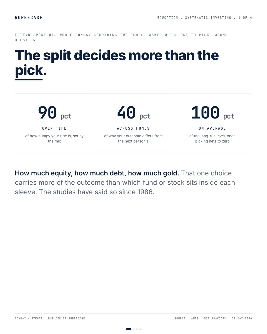 The split decides more than the pick, the hook card